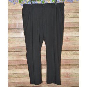 Greg Norman Mens 40x30 Black Straight Leg Chino Pants Golfing Athletic